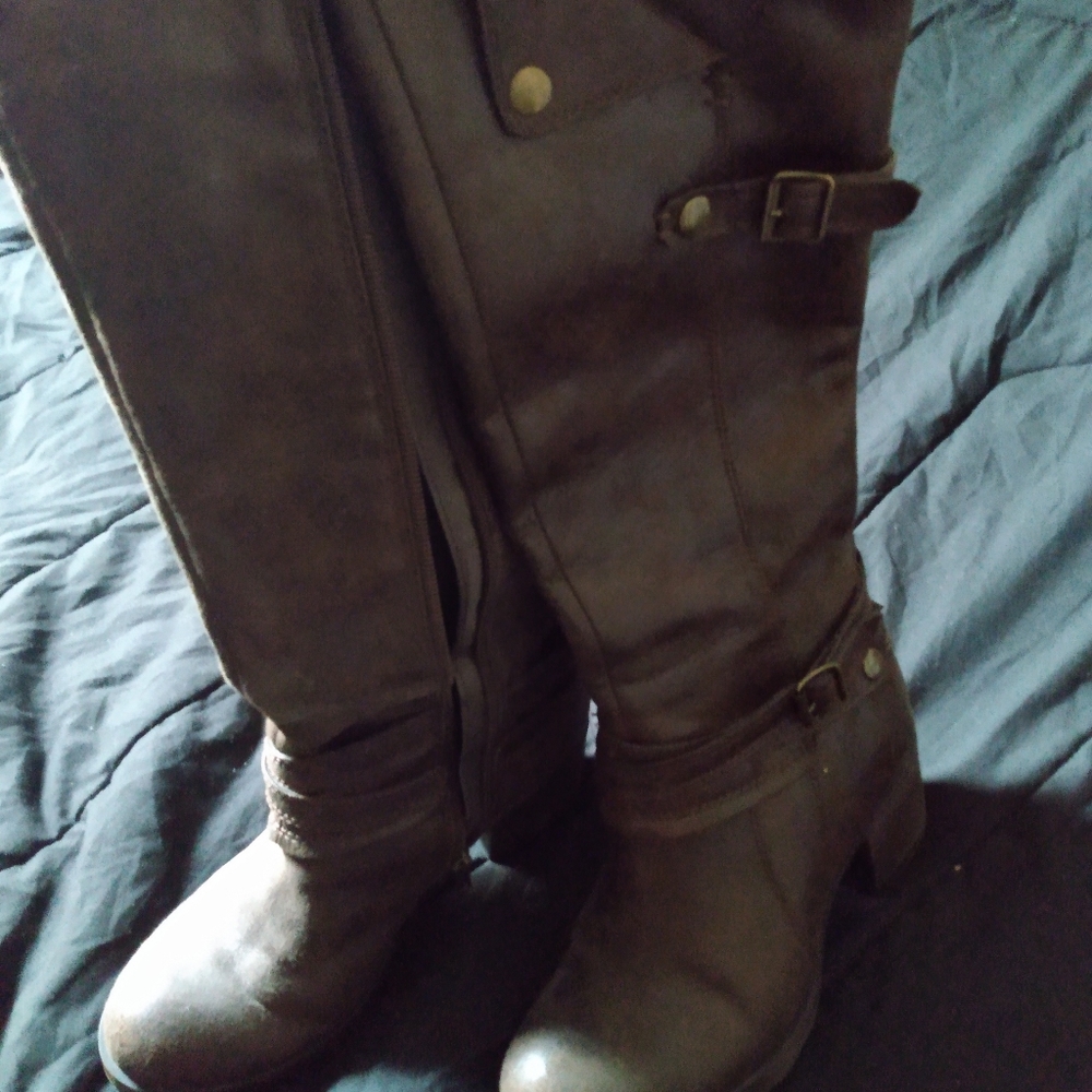 Knee high boots